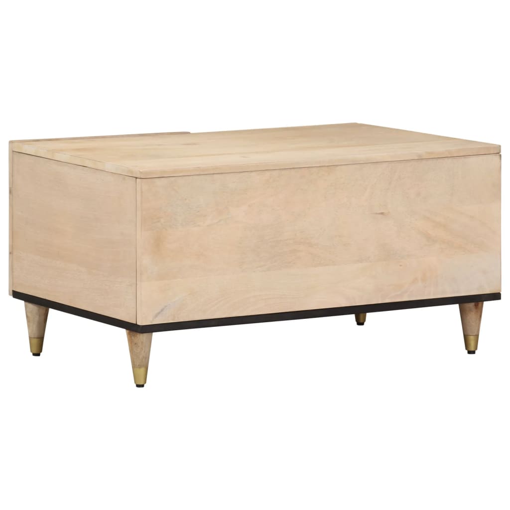 vidaXL Stolik kawowy, 80x50x40 cm, lite drewno mango