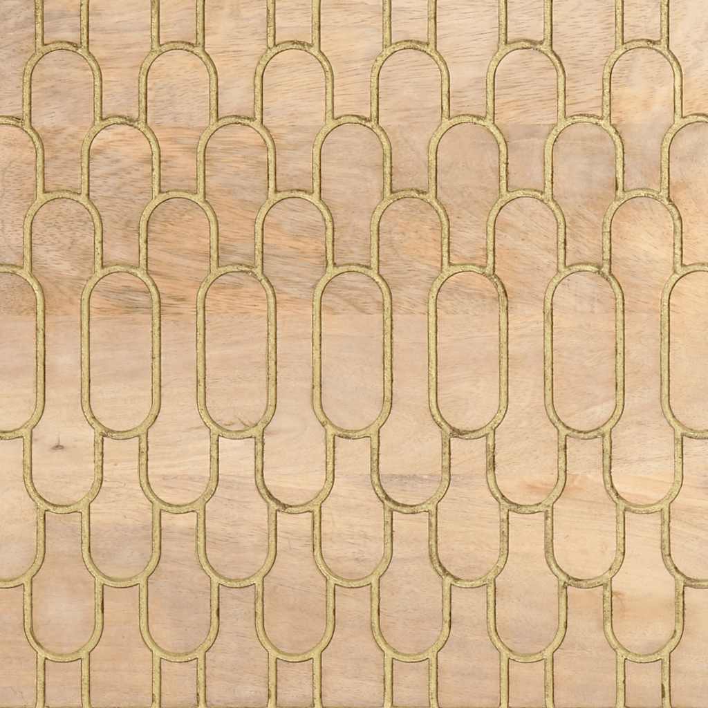 vidaXL Szafki nocne, 2 szt., 40x33x46 cm, lite drewno mango