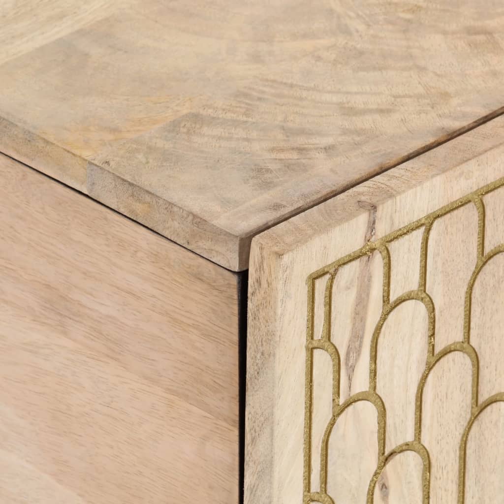 vidaXL Stolik kawowy, 100x54x40 cm, lite drewno mango