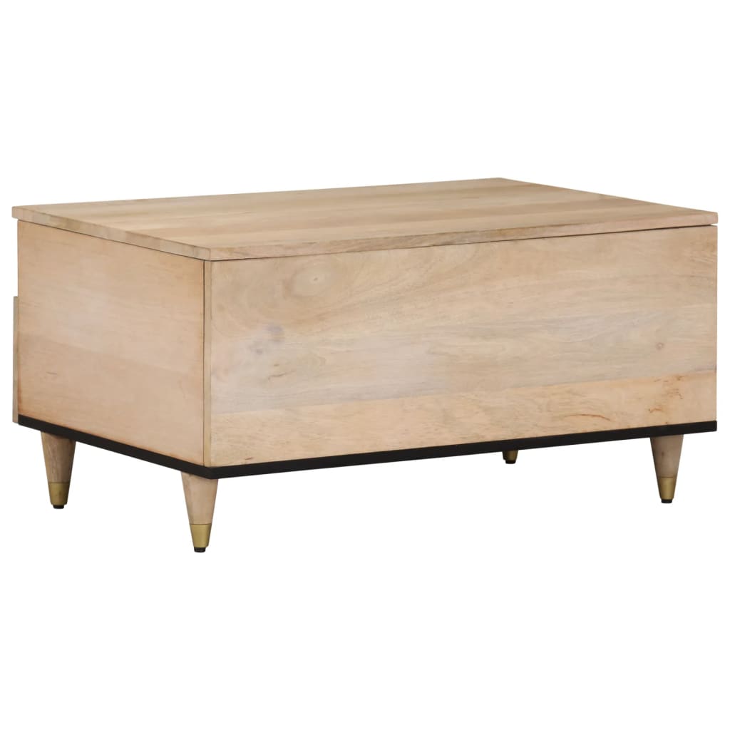 vidaXL Stolik kawowy, 80x54x40 cm, lite drewno mango