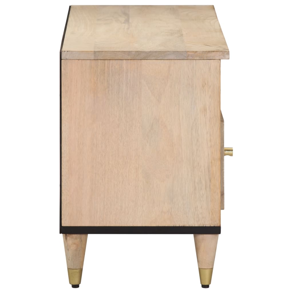 vidaXL Szafka pod telewizor, 100x33x46 cm, lite drewno mango