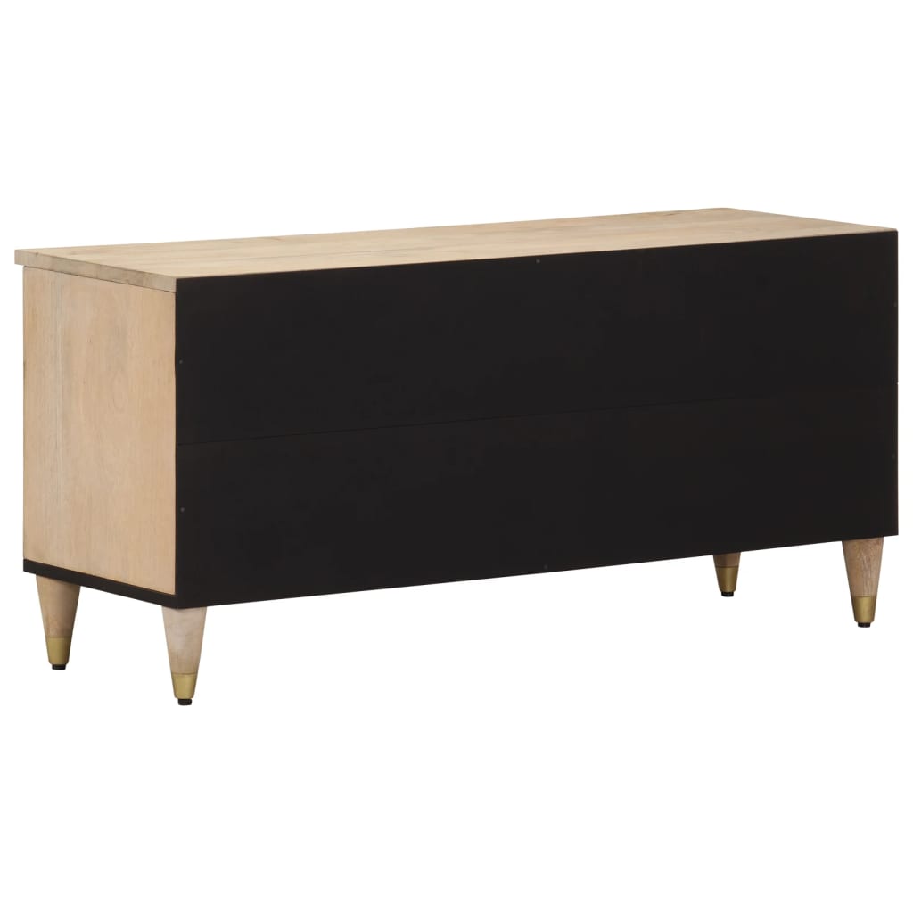 vidaXL Szafka pod telewizor, 100x33x46 cm, lite drewno mango