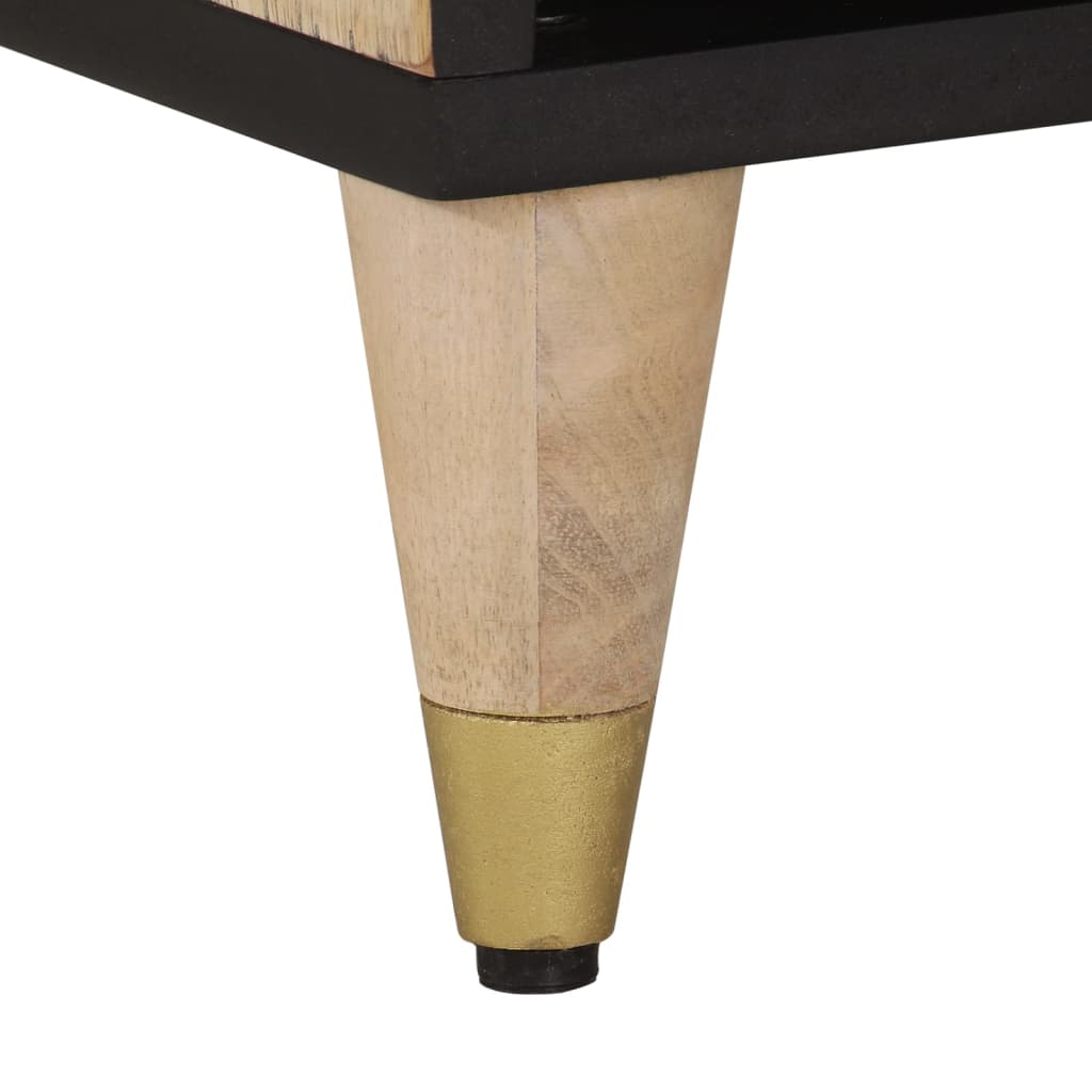 vidaXL Szafka pod telewizor, 100x33x46 cm, lite drewno mango