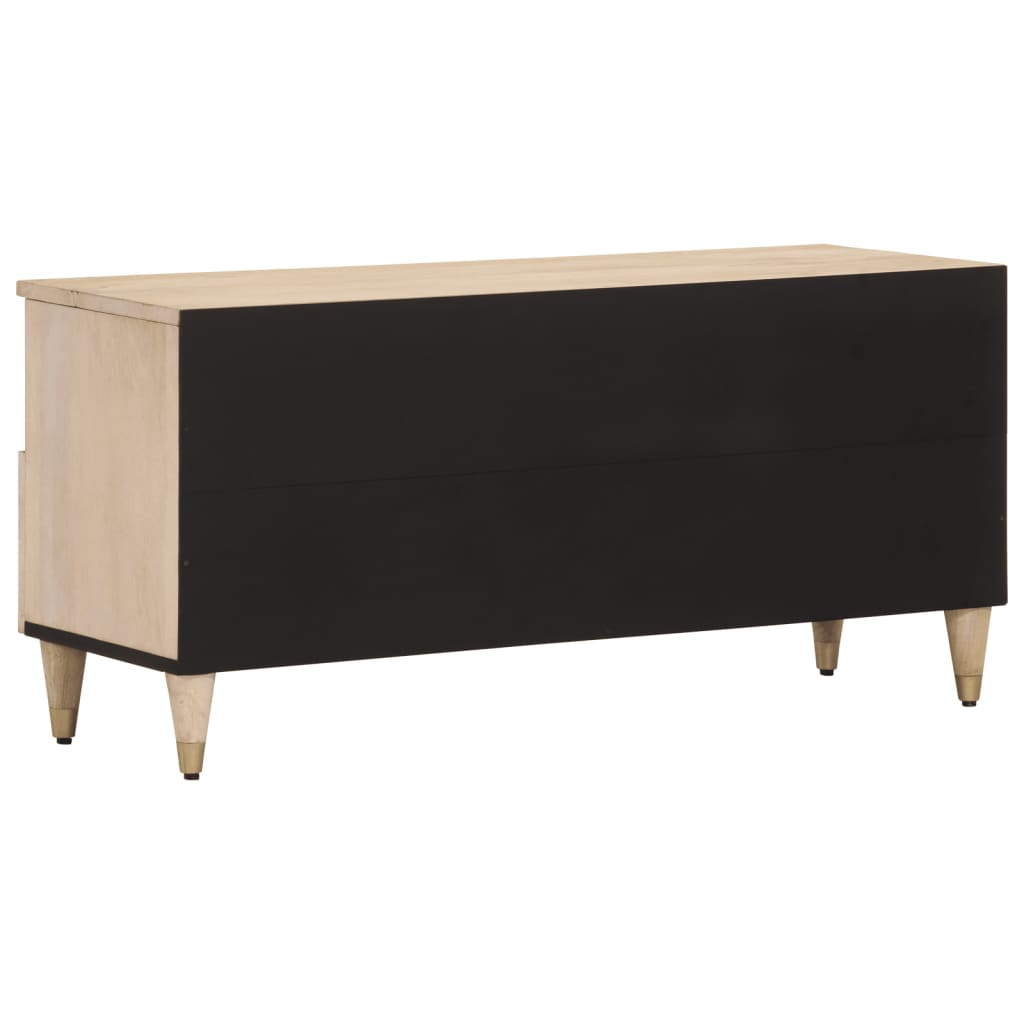 vidaXL Szafka pod telewizor, 100x33x46 cm, lite drewno mango