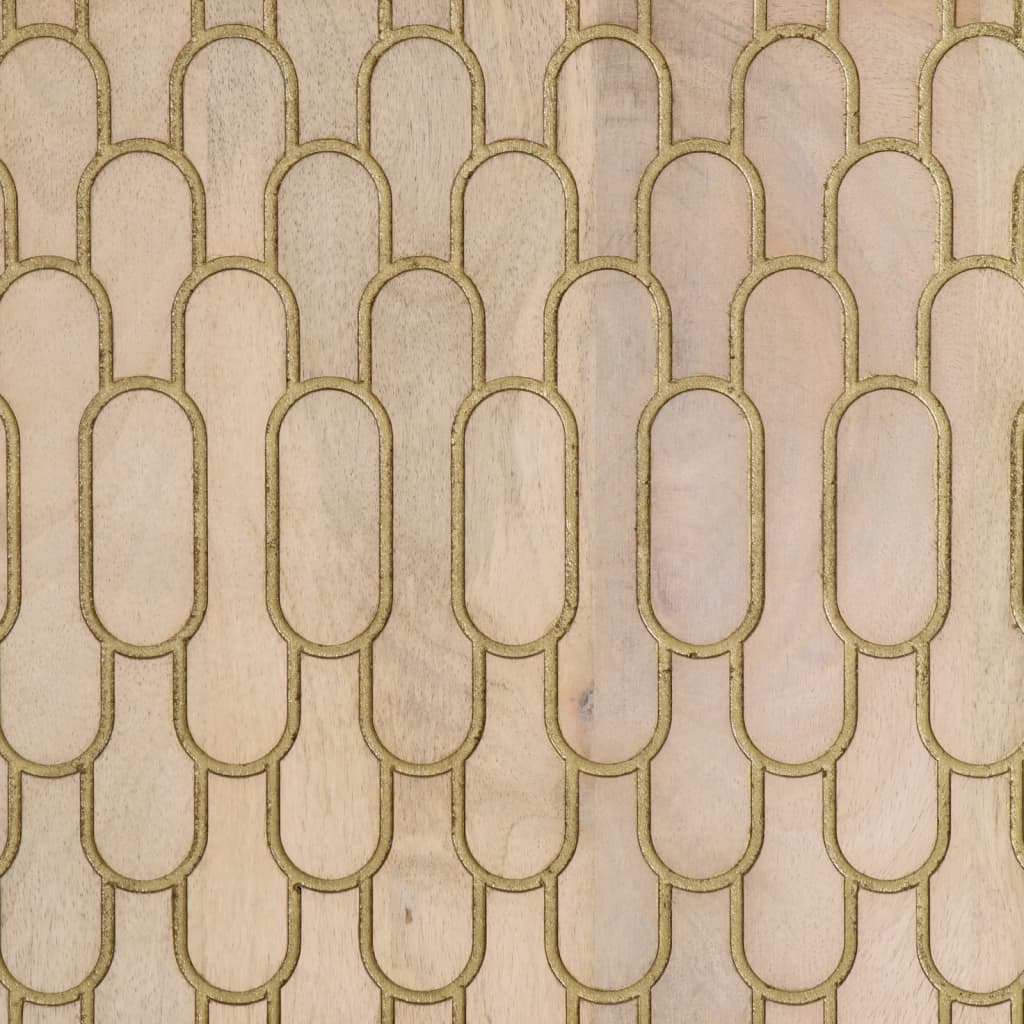 vidaXL Szafka pod umywalkę, 62x33x58 cm, lite drewno mango
