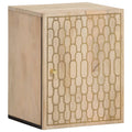 vidaXL Szafka ścienna do łazienki, 38x33x48 cm, lite drewno mango