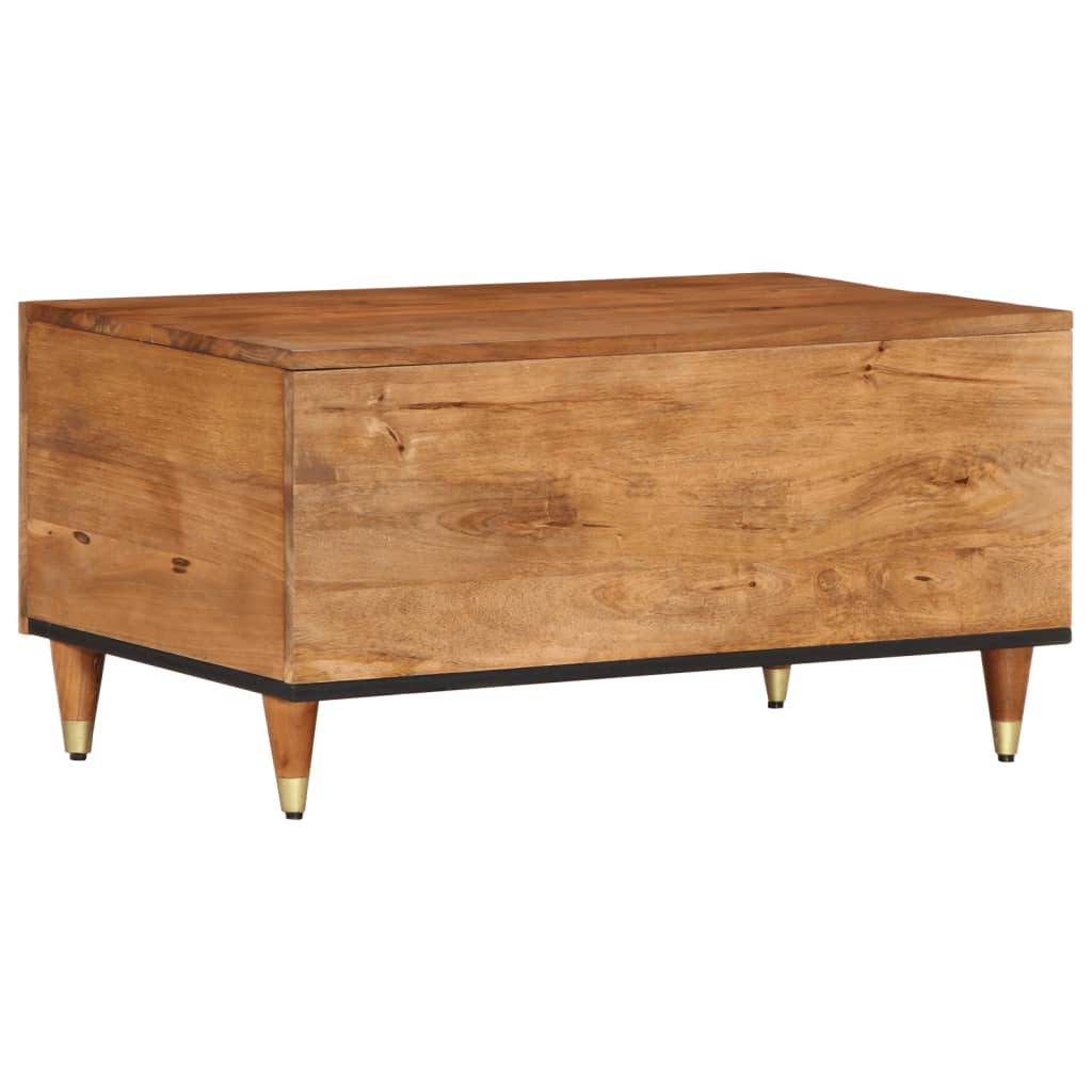 vidaXL Stolik kawowy, 80x50x40 cm, lite drewno mango