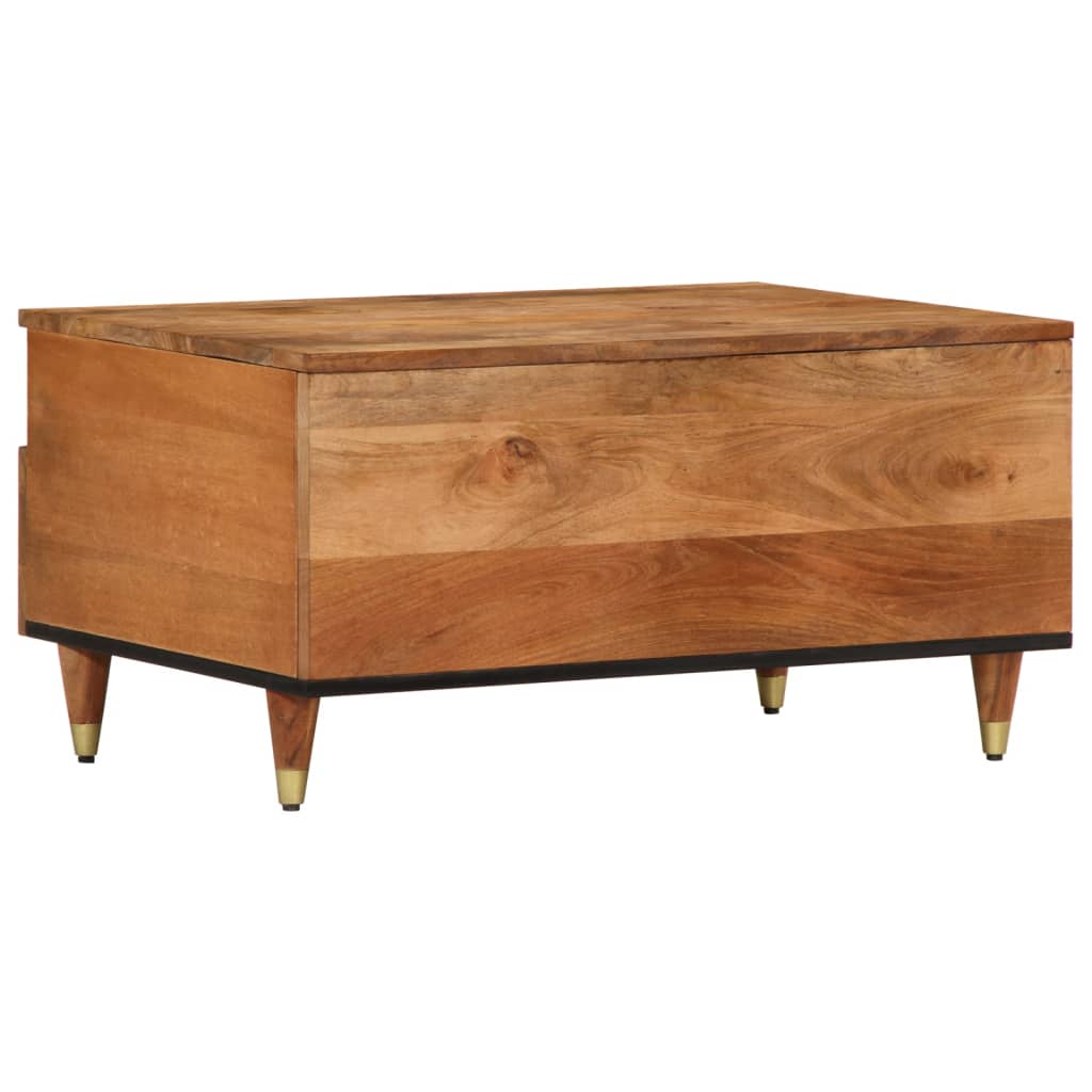 vidaXL Stolik kawowy, 80x54x40 cm, lite drewno mango