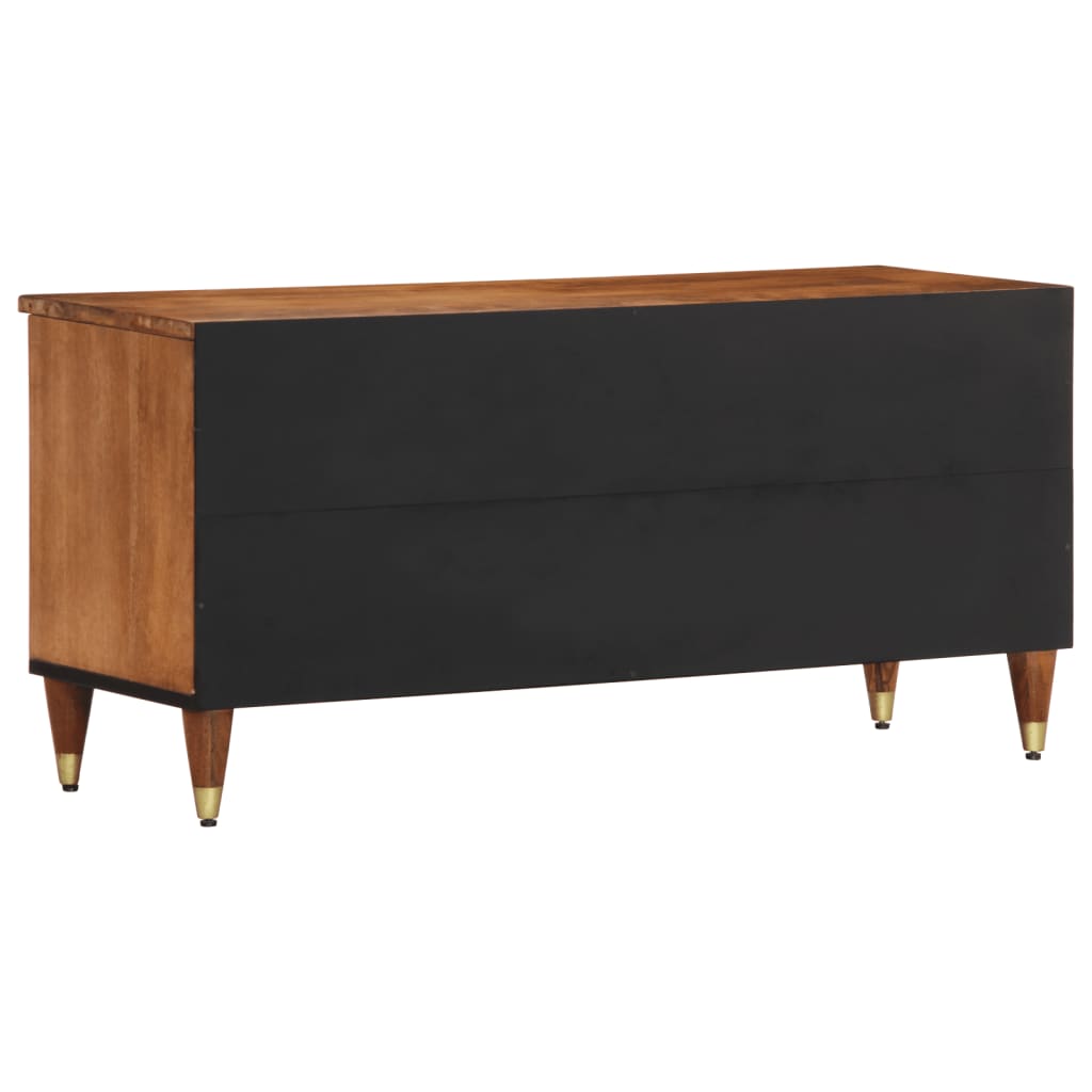 vidaXL Szafka pod telewizor, 100x33x46 cm, lite drewno mango