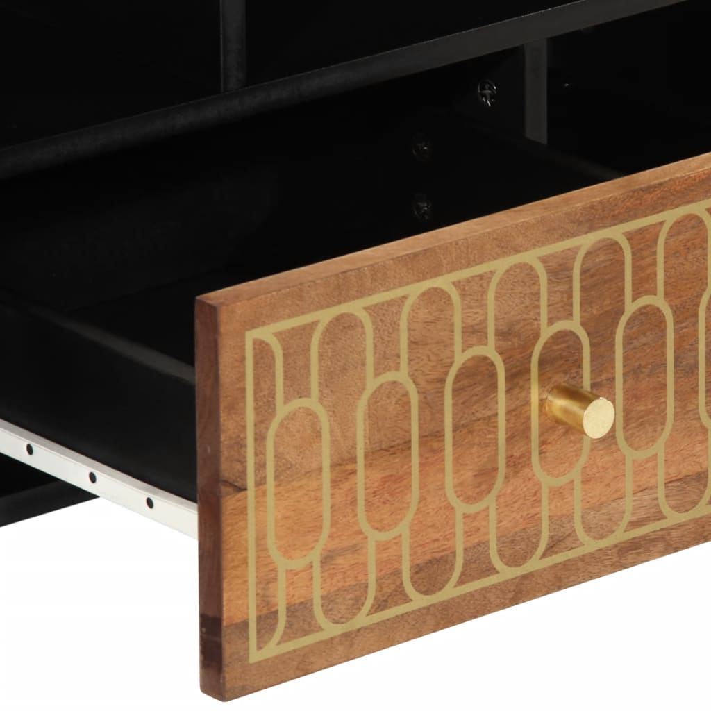 vidaXL Szafka pod telewizor, 100x33x46 cm, lite drewno mango