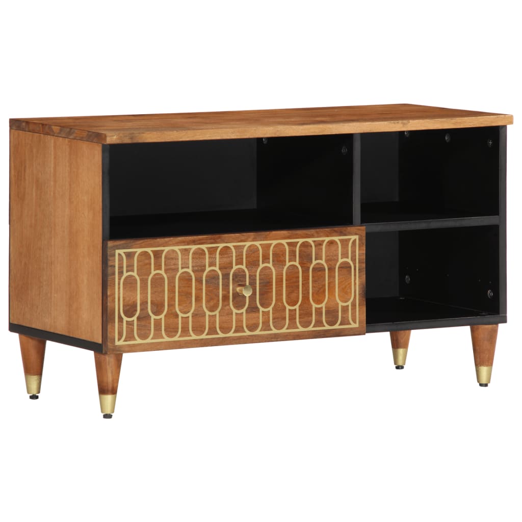 vidaXL Szafka pod telewizor, 80x33x46 cm, lite drewno mango