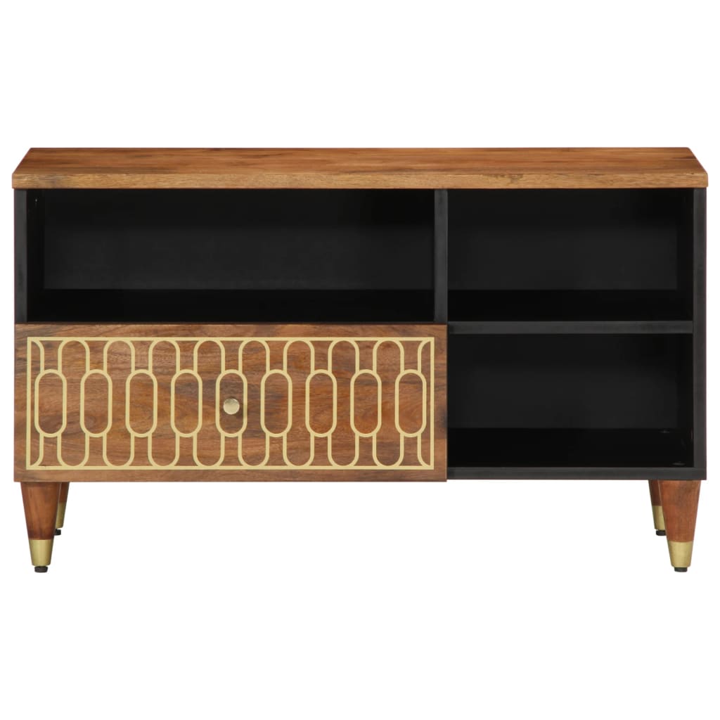 vidaXL Szafka pod telewizor, 80x33x46 cm, lite drewno mango