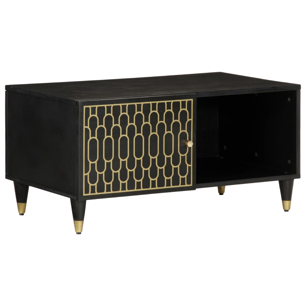 vidaXL Stolik kawowy, 80x50x40 cm, lite drewno mango
