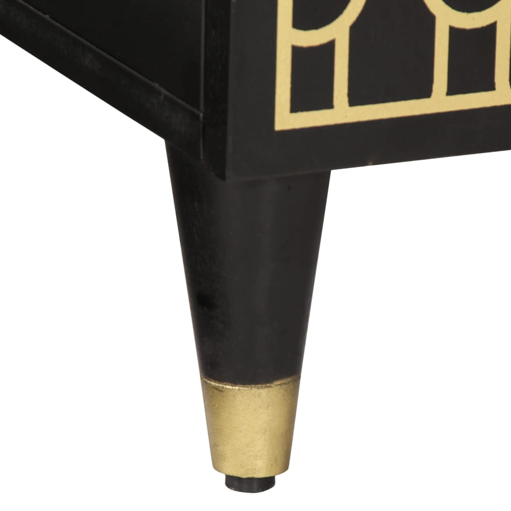 vidaXL Szafka pod telewizor, 80x31,5x46 cm, lite drewno mango