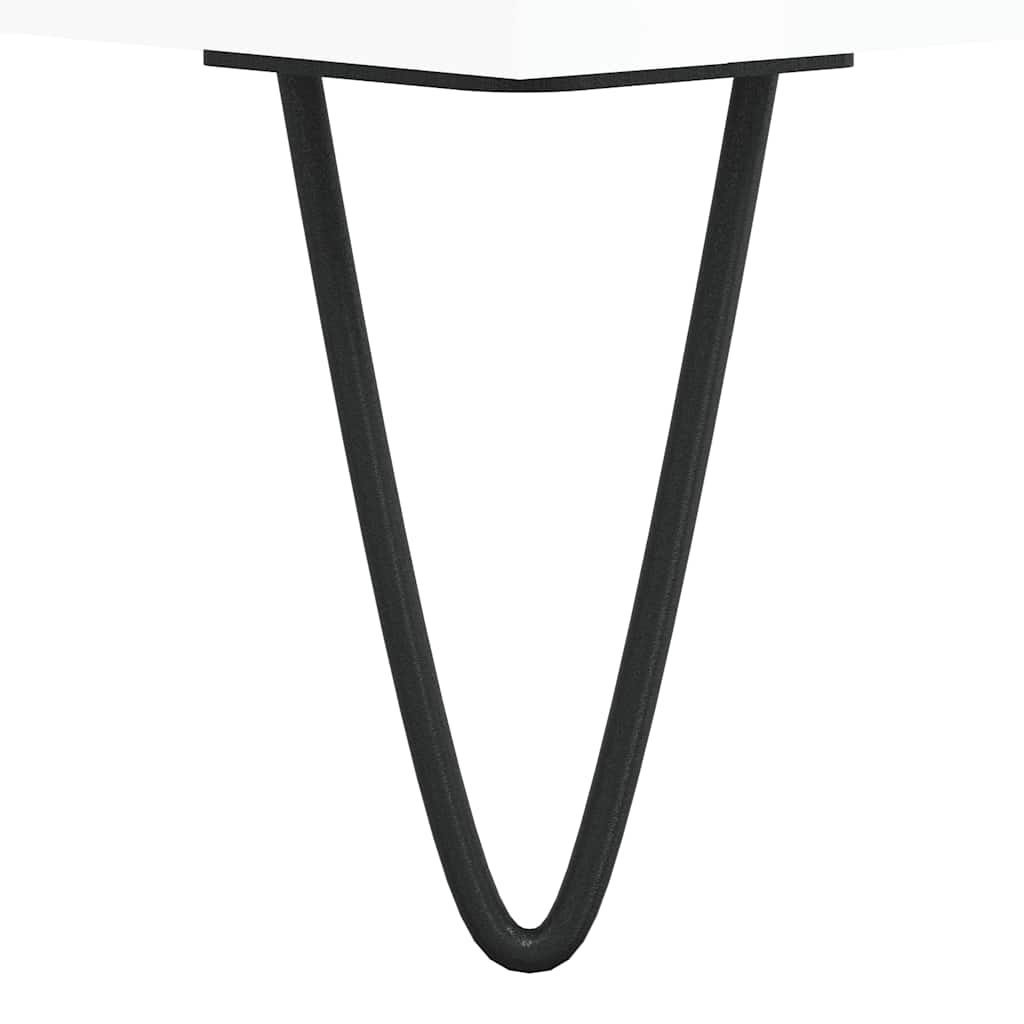 vidaXL Stolik kawowy, biały o wysokim połysku, 60x50x36,5 cm