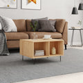 vidaXL Stolik kawowy, dąb sonoma 60x50x36,5 cm materiał drewnopochodny