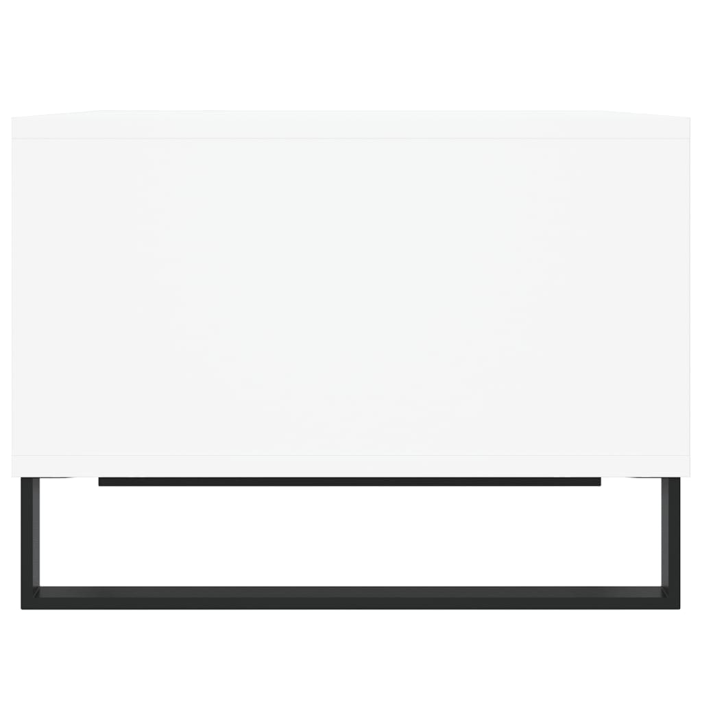 vidaXL Stolik kawowy, biały 60x50x36,5 cm, materiał drewnopochodny