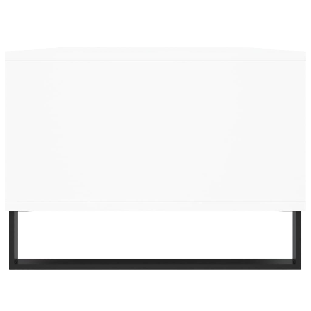 vidaXL Stolik kawowy, biały 90x50x36,5 cm, materiał drewnopochodny