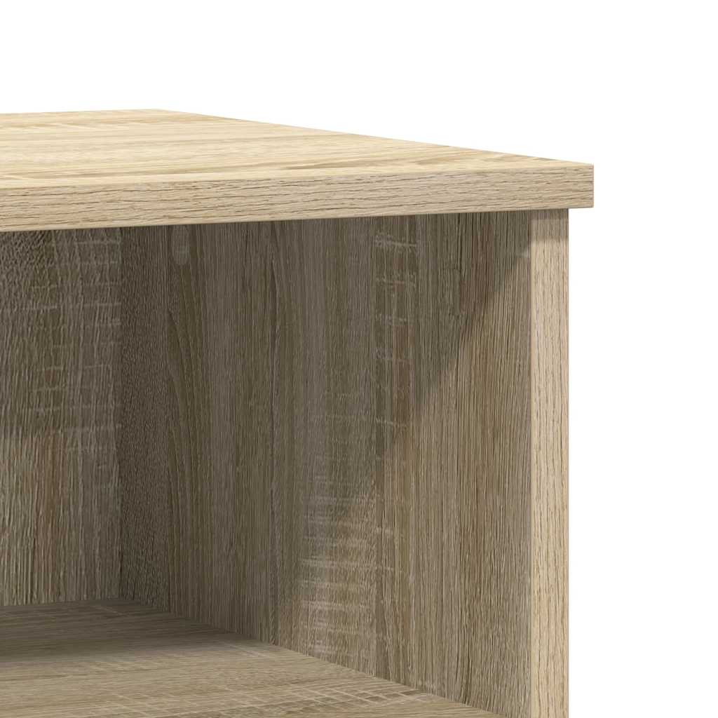 vidaXL Szafka nocna, dąb sonoma, 40x35x50 cm, materiał drewnopochodny