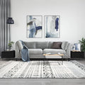 vidaXL Stoliki kawowe, 2 szt., czarne, 50x46x35 cm
