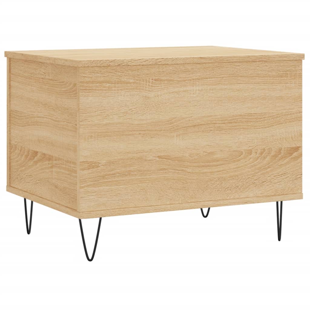 vidaXL Stolik kawowy, dąb sonoma 60x44,5x45 cm materiał drewnopochodny