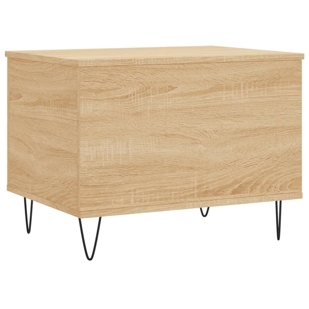 vidaXL Stolik kawowy, dąb sonoma 60x44,5x45 cm materiał drewnopochodny