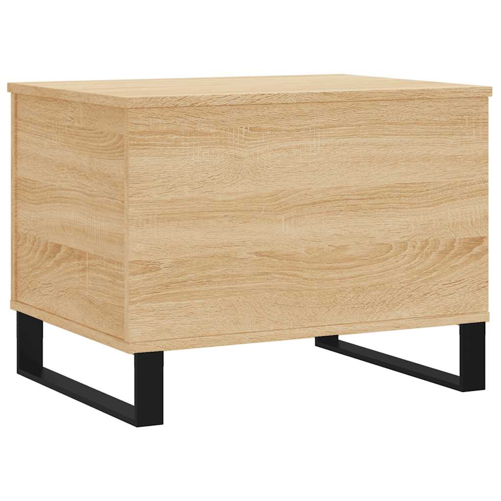 vidaXL Stolik kawowy, dąb sonoma 60x44,5x45 cm materiał drewnopochodny