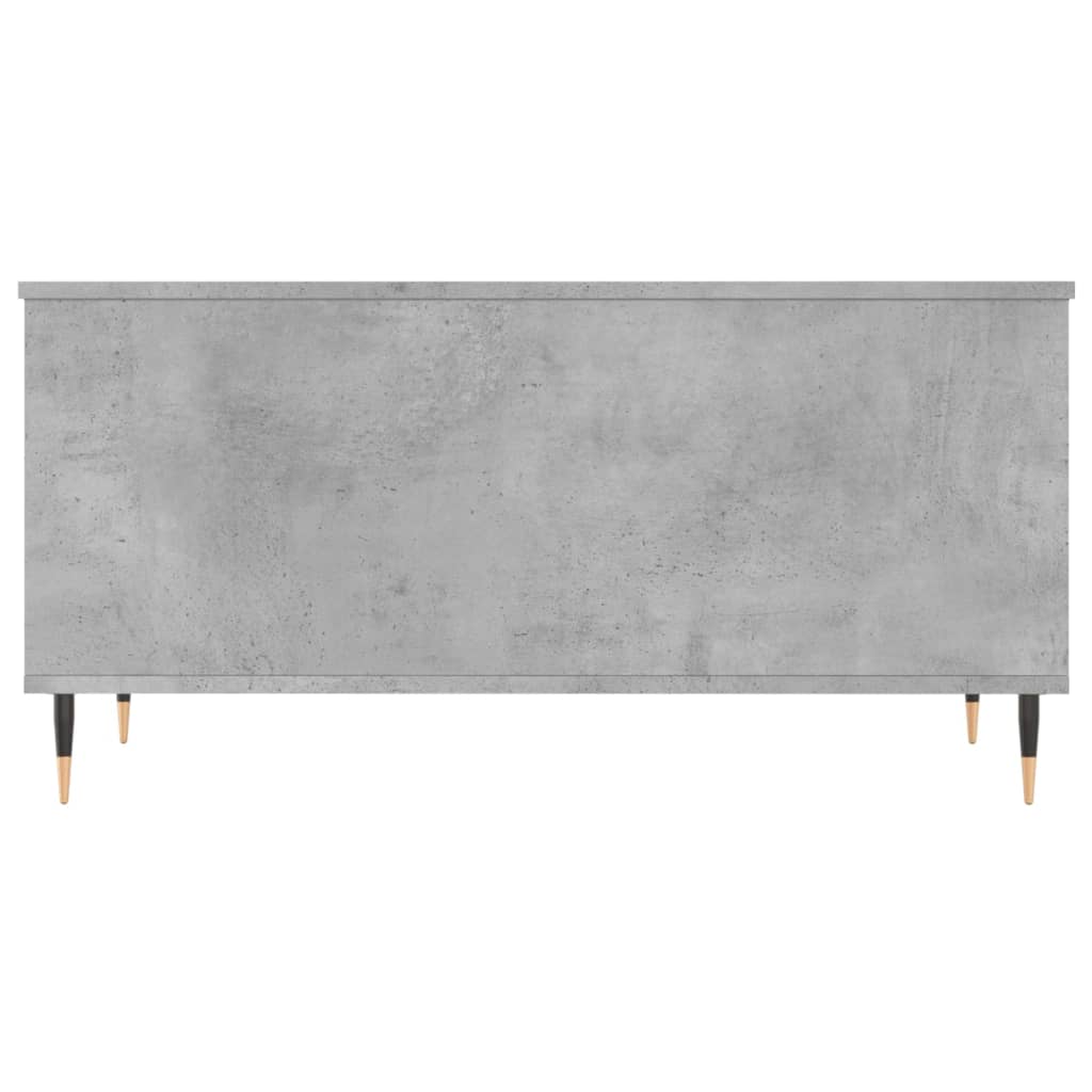 vidaXL Stolik kawowy, szarość betonu, 90x44,5x45 cm