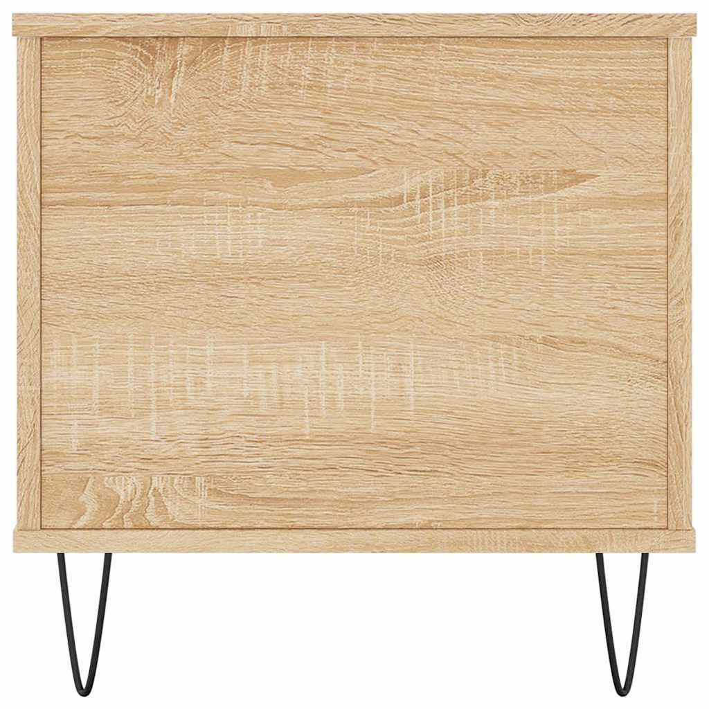 vidaXL Stolik kawowy, dąb sonoma, 90x44,5x45 cm