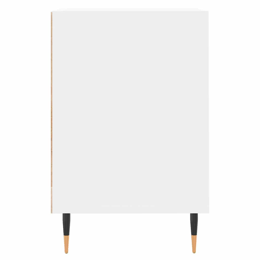 vidaXL Szafka pod TV, biała, 100x35x55 cm, materiał drewnopochodny