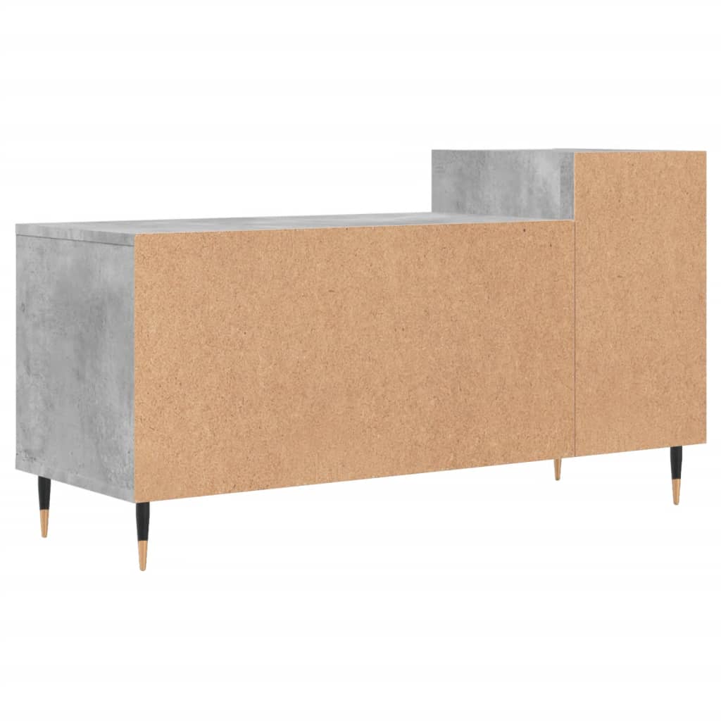 vidaXL Szafka pod TV, szarość betonu, 100x35x55 cm
