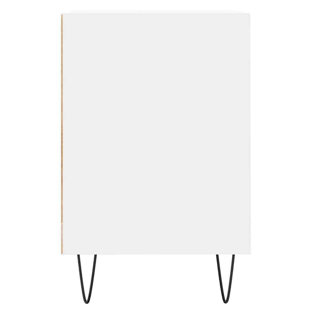 vidaXL Szafka pod TV, biała, 100x35x55 cm, materiał drewnopochodny