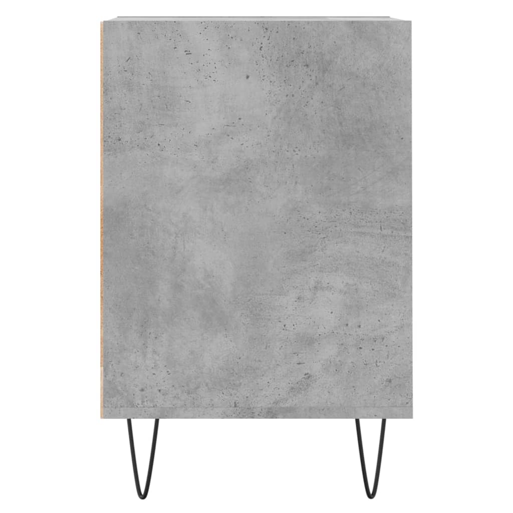 vidaXL Szafka pod TV, szarość betonu, 100x35x55 cm