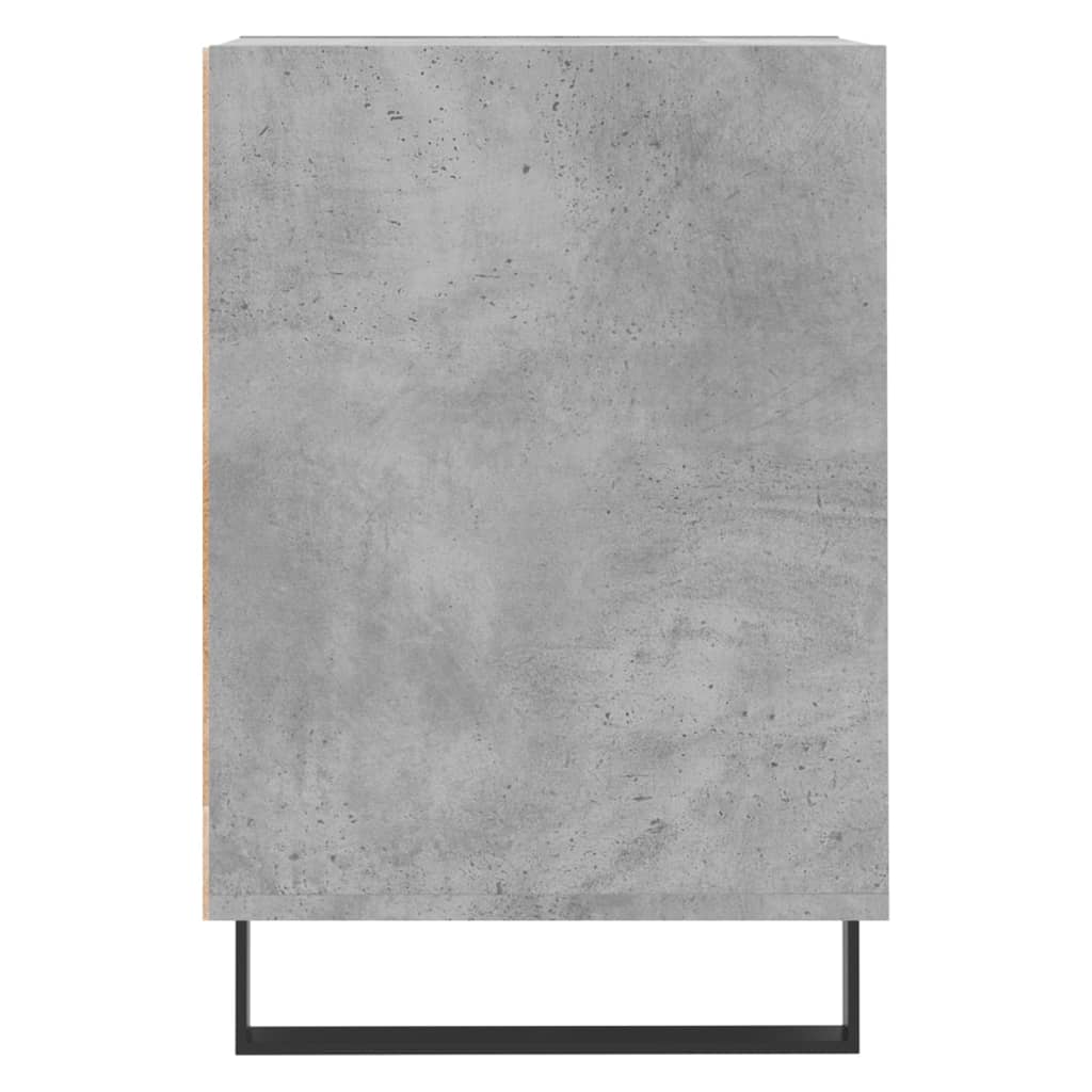 vidaXL Szafka pod TV, szarość betonu, 100x35x55 cm