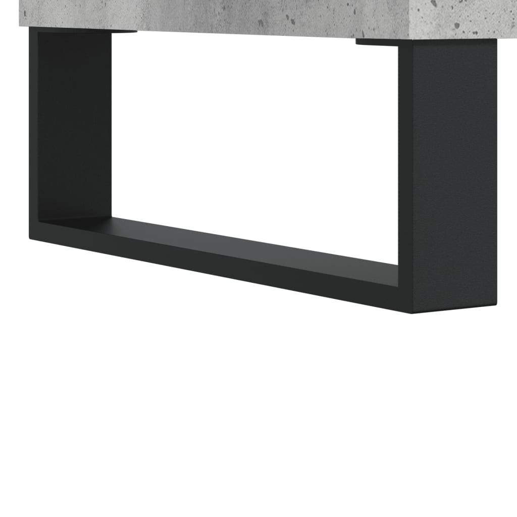 vidaXL Szafka pod TV, szarość betonu, 100x35x55 cm