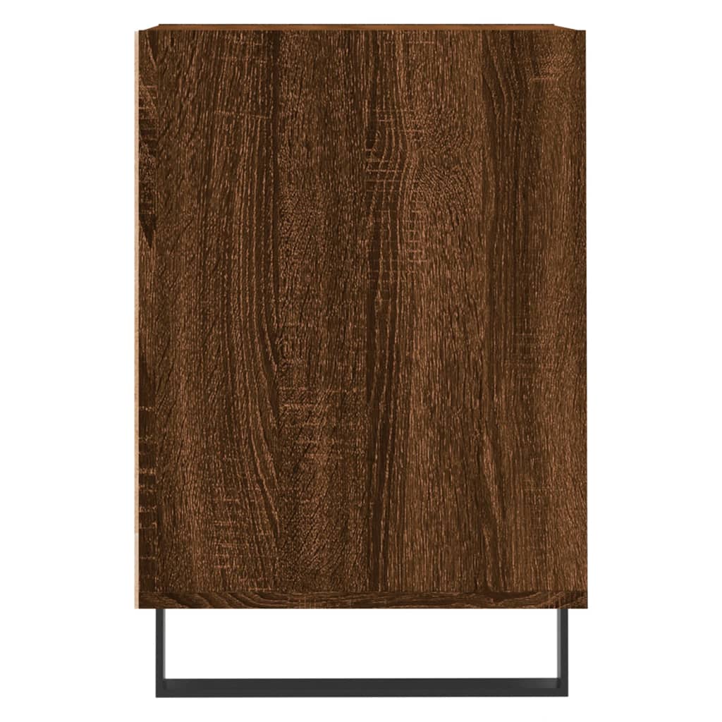 vidaXL Szafka pod telewizor, brązowy dąb, 100x35x55 cm