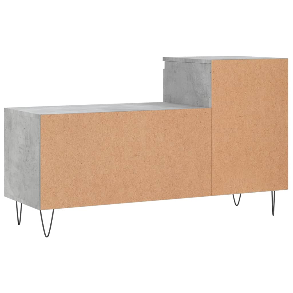 vidaXL Szafka na buty, szarość betonu, 102x36x60 cm