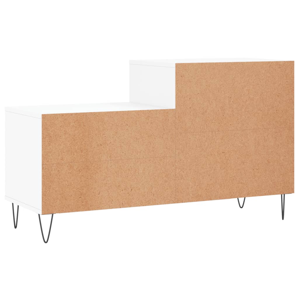 vidaXL Półka na buty, biała, 102x36x60 cm, materiał drewnopochodny