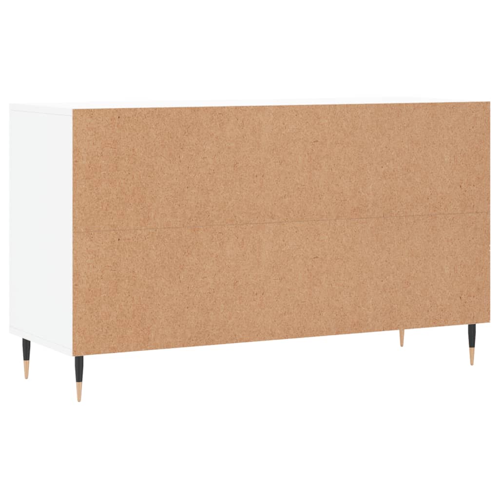 vidaXL Półka na buty, biała, 102x36x60 cm, materiał drewnopochodny
