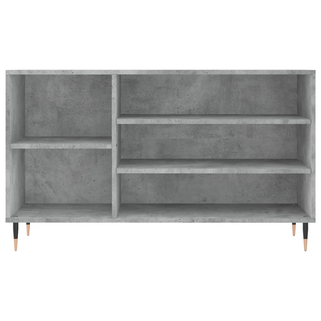 vidaXL Szafka na buty, szarość betonu, 102x36x60 cm