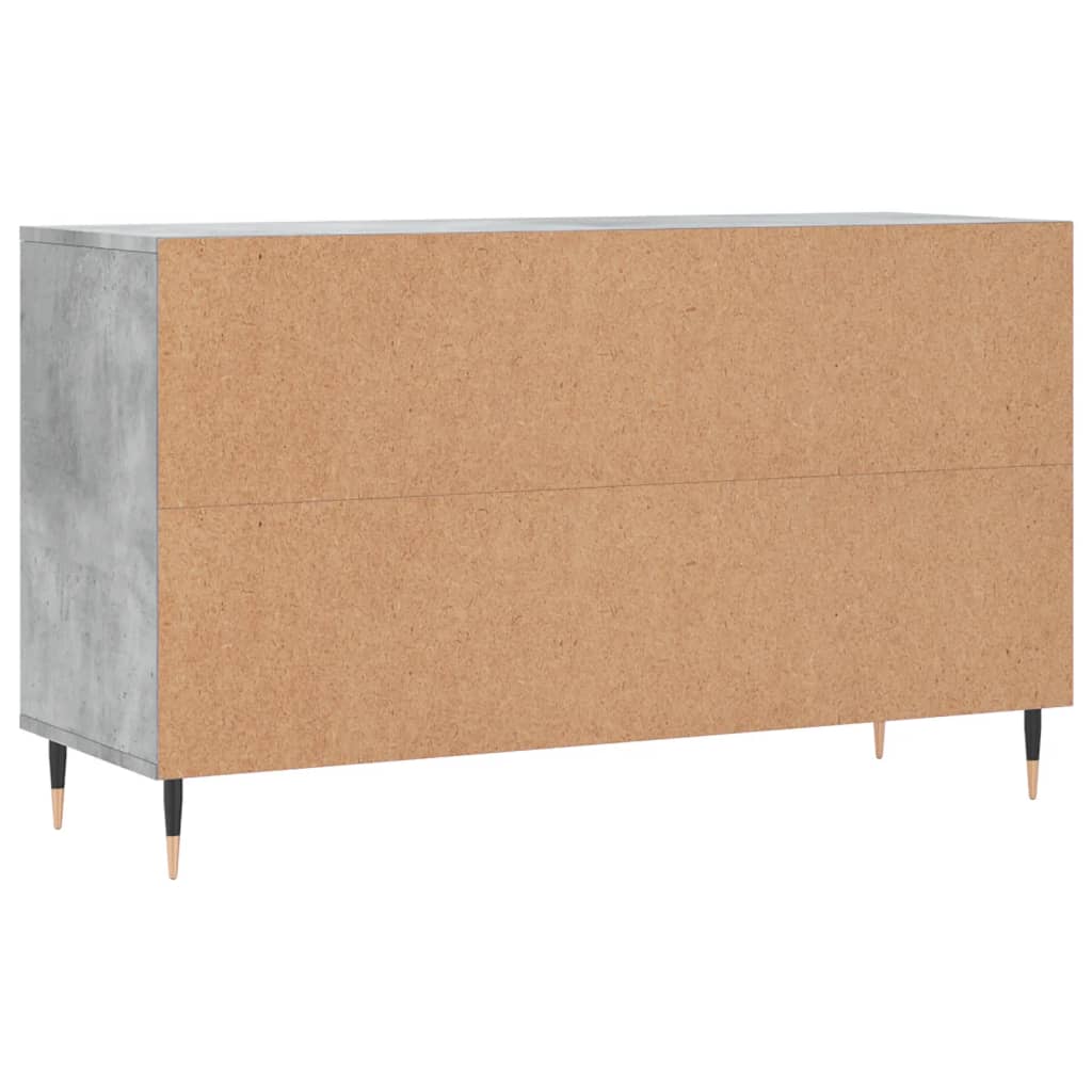 vidaXL Szafka na buty, szarość betonu, 102x36x60 cm
