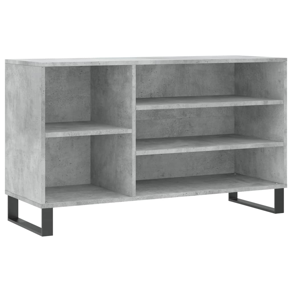 vidaXL Szafka na buty, szarość betonu, 102x36x60 cm