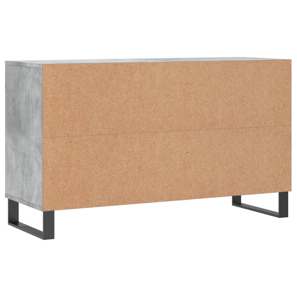 vidaXL Szafka na buty, szarość betonu, 102x36x60 cm