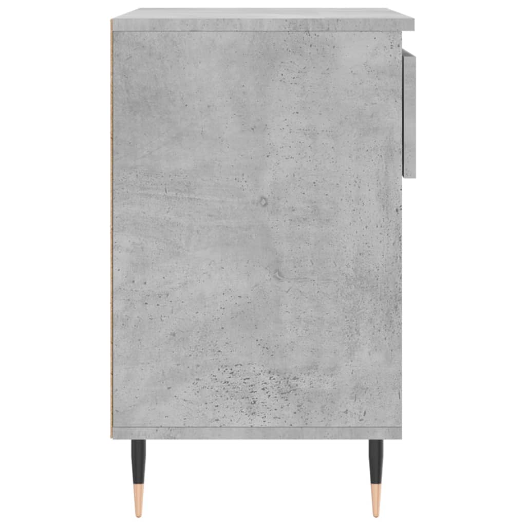 vidaXL Szafka na buty, szarość betonu, 70x36x60 cm