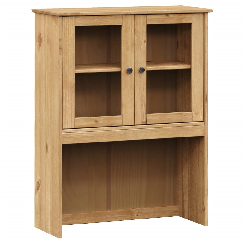 vidaXL Kredens VIGO, 80x40x176 cm, lite drewno sosnowe