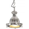 vidaXL Lampa wisząca, 25x25x136 cm, aluminium