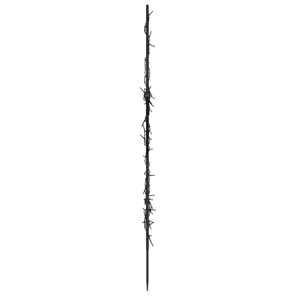 vidaXL Świąteczna gwiazda na szpikulcach, 80 LED, 60 cm