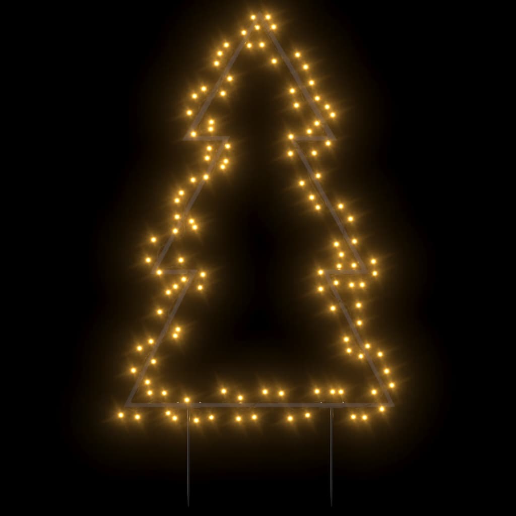 vidaXL Świąteczna choinka na szpikulcach, 115 LED, 90 cm