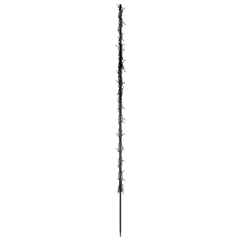 vidaXL Gwiazda betlejemska ze szpikulcami, 80 LED, 62 cm