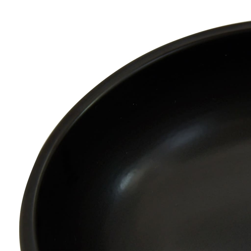 vidaXL Umywalka nablatowa, kolorowa, okrągła, Φ41x14 cm, ceramiczna